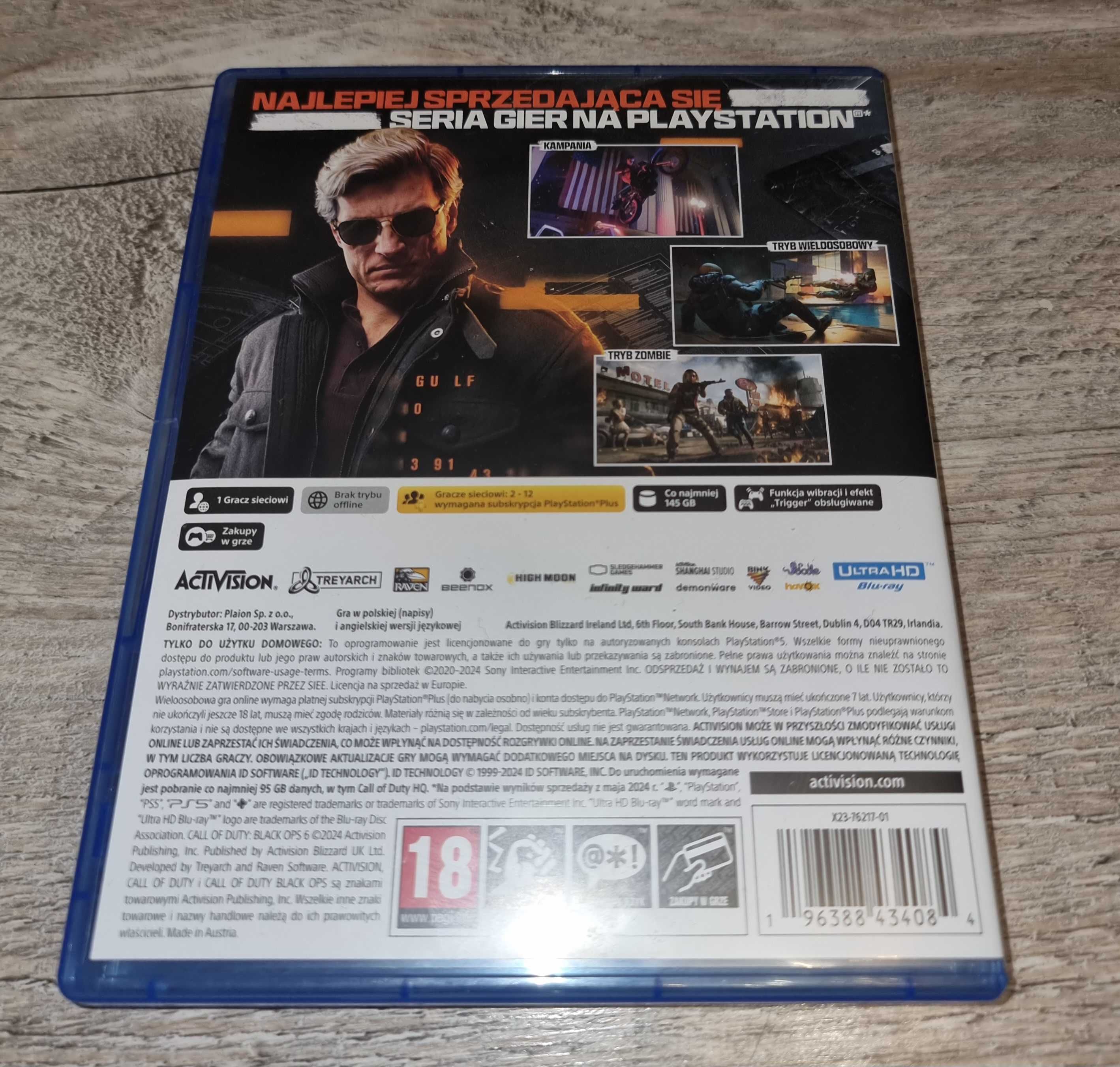 Call of Duty Black Ops 6 Gra PS5