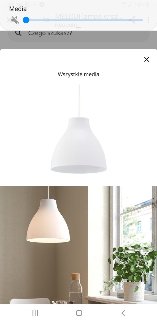 Lampa biała plastik żarówka kolekcja home lampka salon kuchnia wisząca