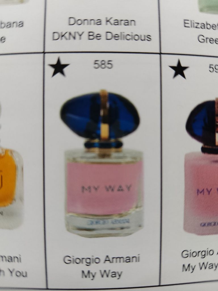 Perfumy Glantier-  Giorgio Armani -My Way