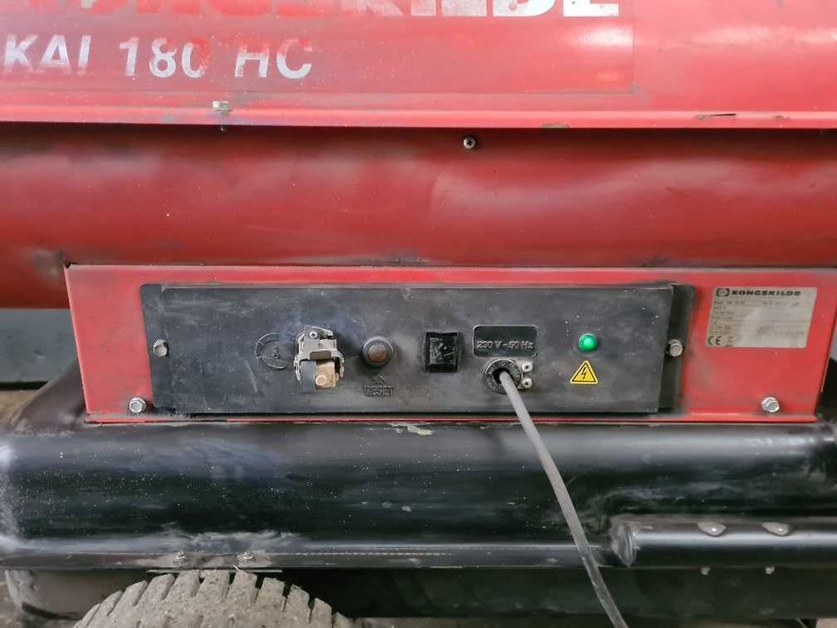 Nagrzewnica Kongskilde KAI130HC 53KW diesel po dużym serwisie