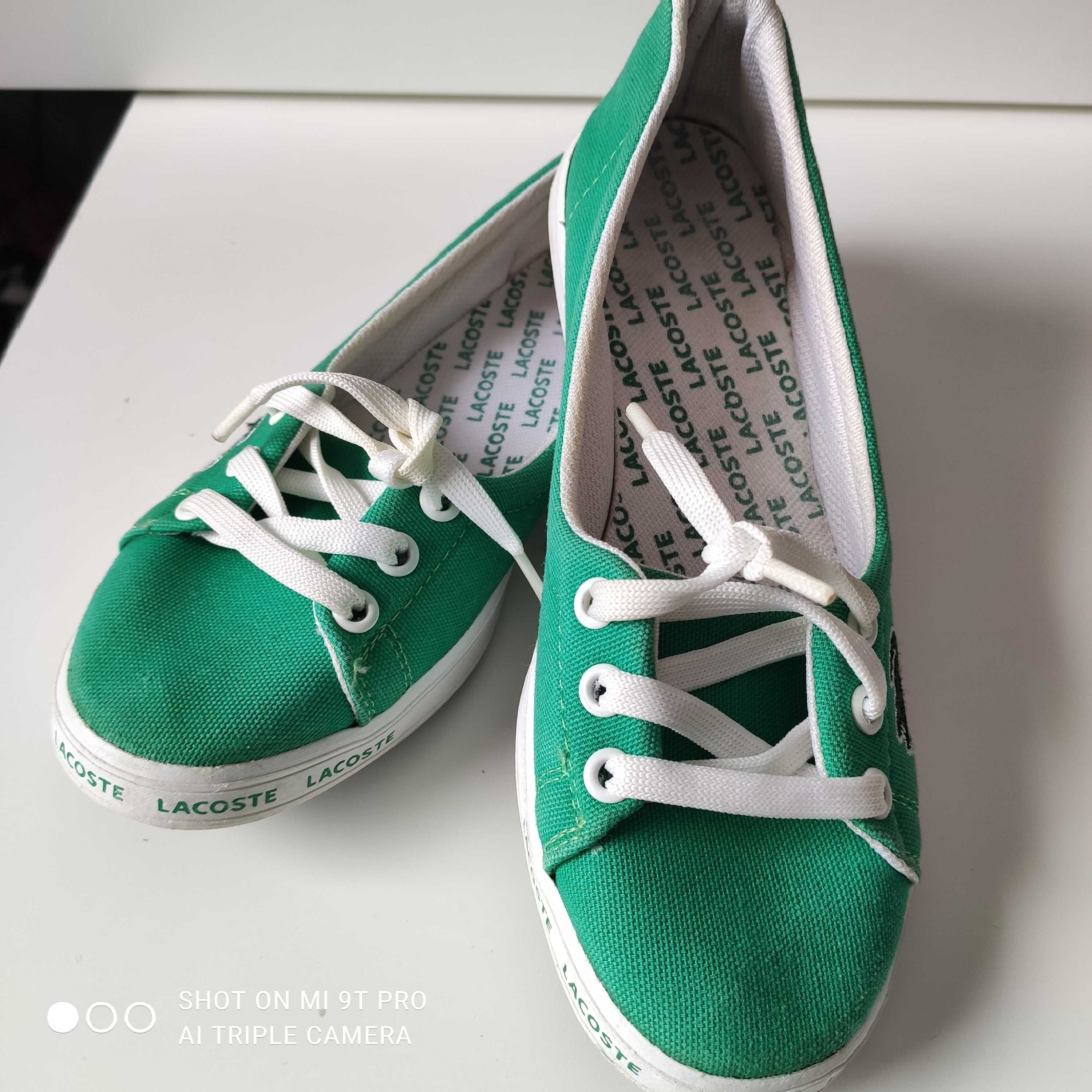 Sneakersy tenisówki damskie Lacoste roz 37