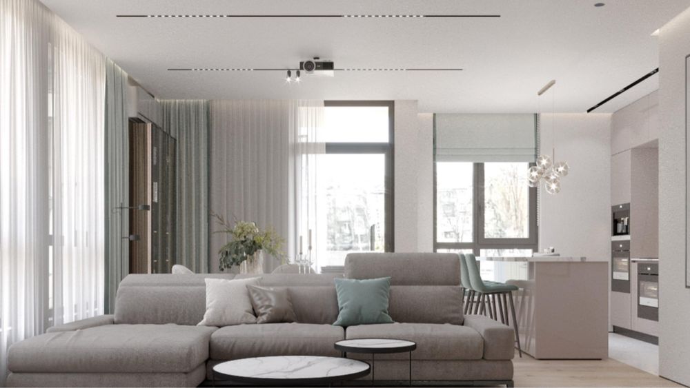 ЖК Файна таун Продам 3-к з дизайнерським ремонтом 78 м2 Салютна  ТОП