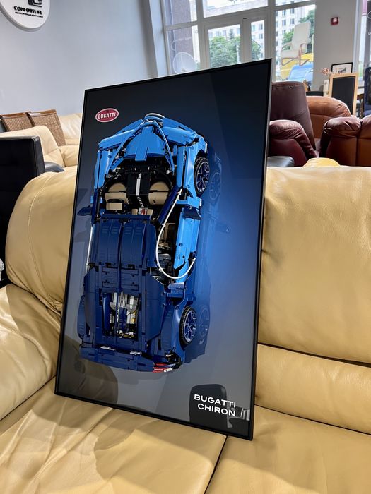 АРТ Рамка для LEGO Technic Bugatti Chiron 42083 Лего Техник Держатель