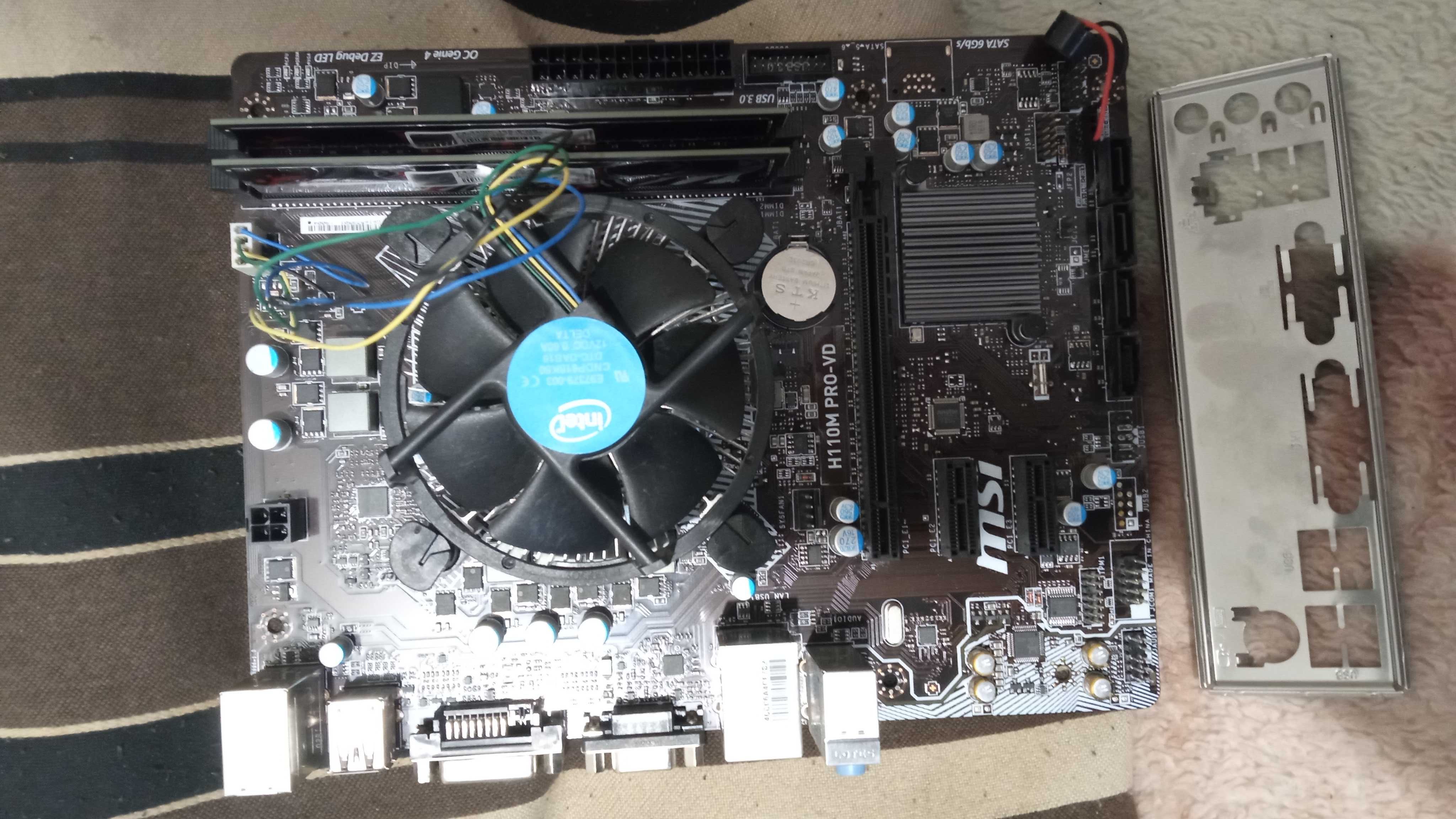 Материнская плата H110- I5 6400/16GB-DDR4, s1151