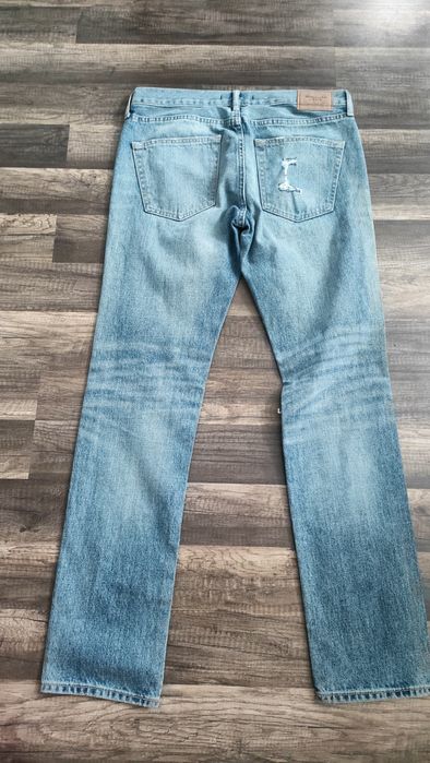 świetne przecierane skinny Abercrombie & Fitch  31/32