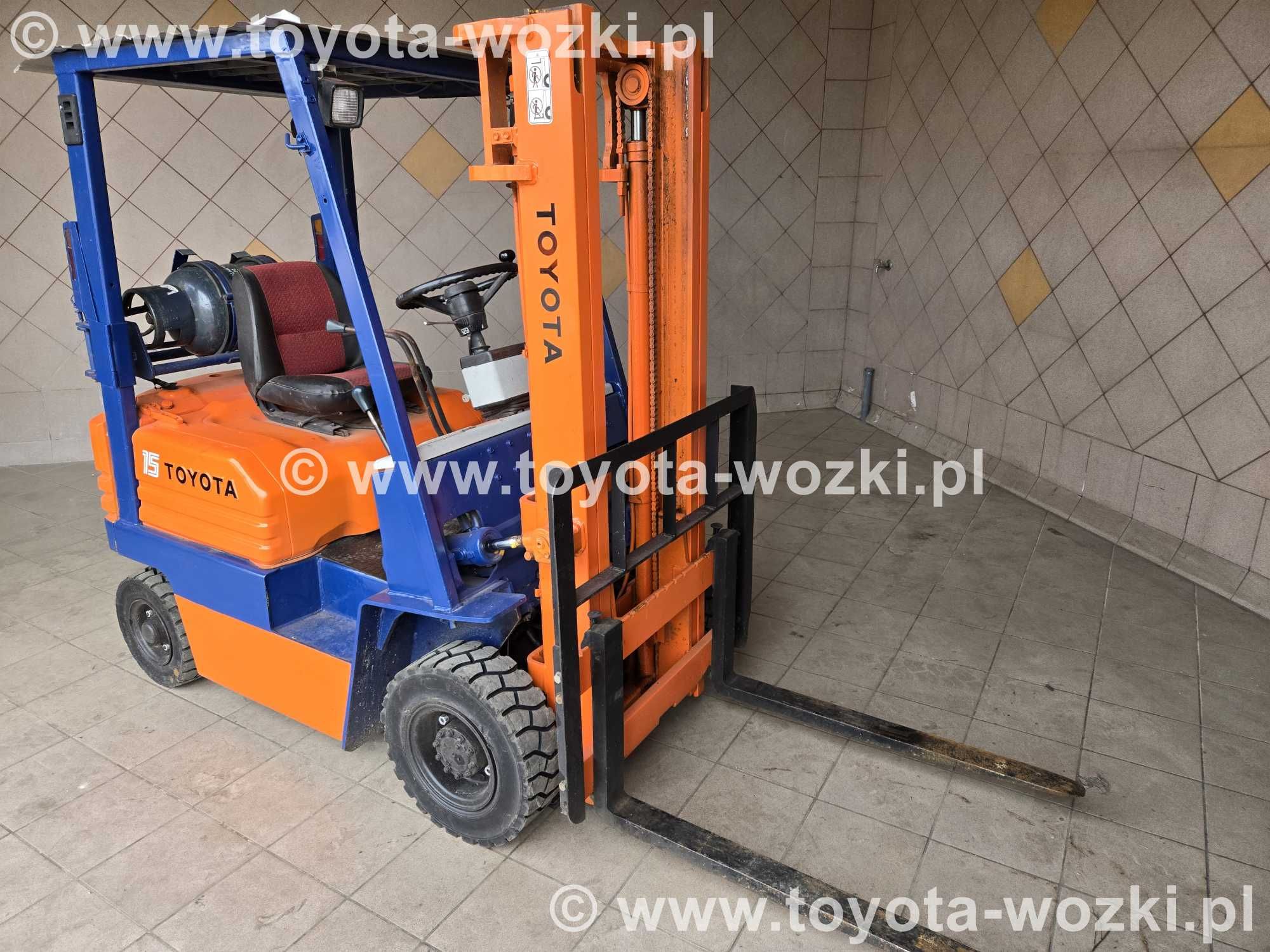 Wózek Widłowy TOYOTA 5FG15 , stan bardzo dobry, gotowa do pracy
