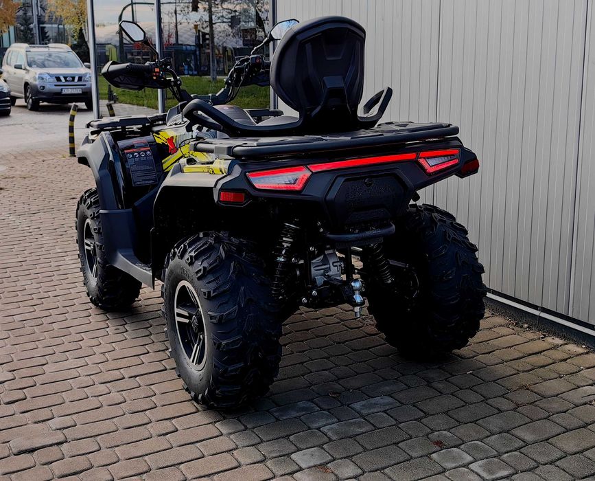 Quad Loncin XWolf 700 4x4EPS*PŁUG+KUFER*2025r*RATY*Transdo200kmGrat**