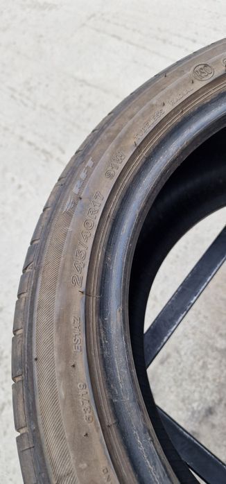 Лето 245/40/R17 7.5 мм 2шт RFT Bridgestone Колеса Резина Шини Склад