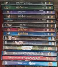 seleção de títulos Twilight, harry Potter, Velocidade Furiosa dvd