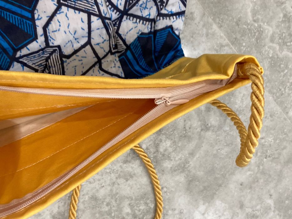 torba letnia plażowa wakacyjna etno batik ORYGINALNA hand made