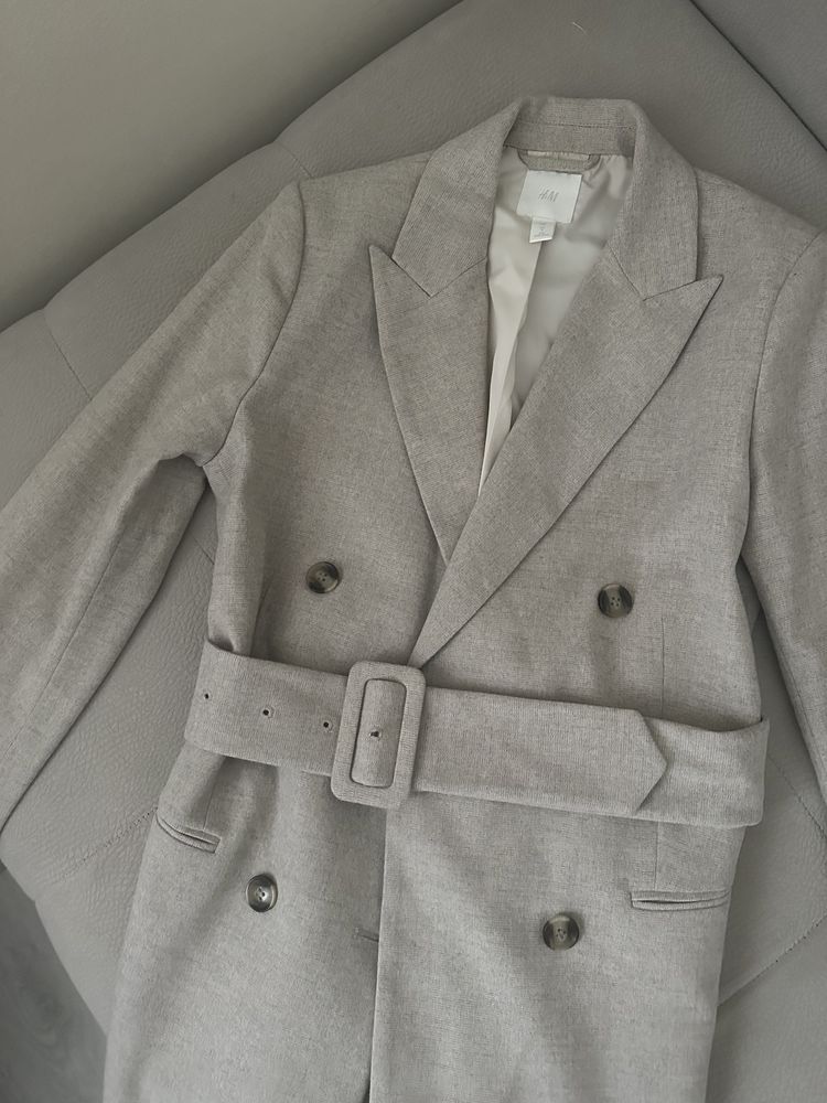 Marynarka beżowa h&m