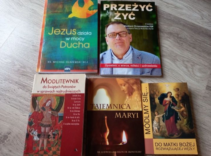 książki religijne do modlitwy medytacji katolickie