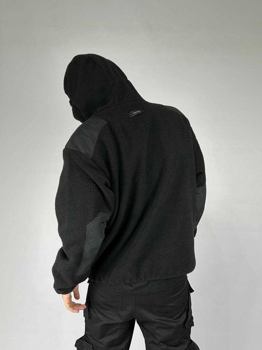 Nike ACG Supreme ninja fleece кофта худі шерпа флиска зипка черная М S