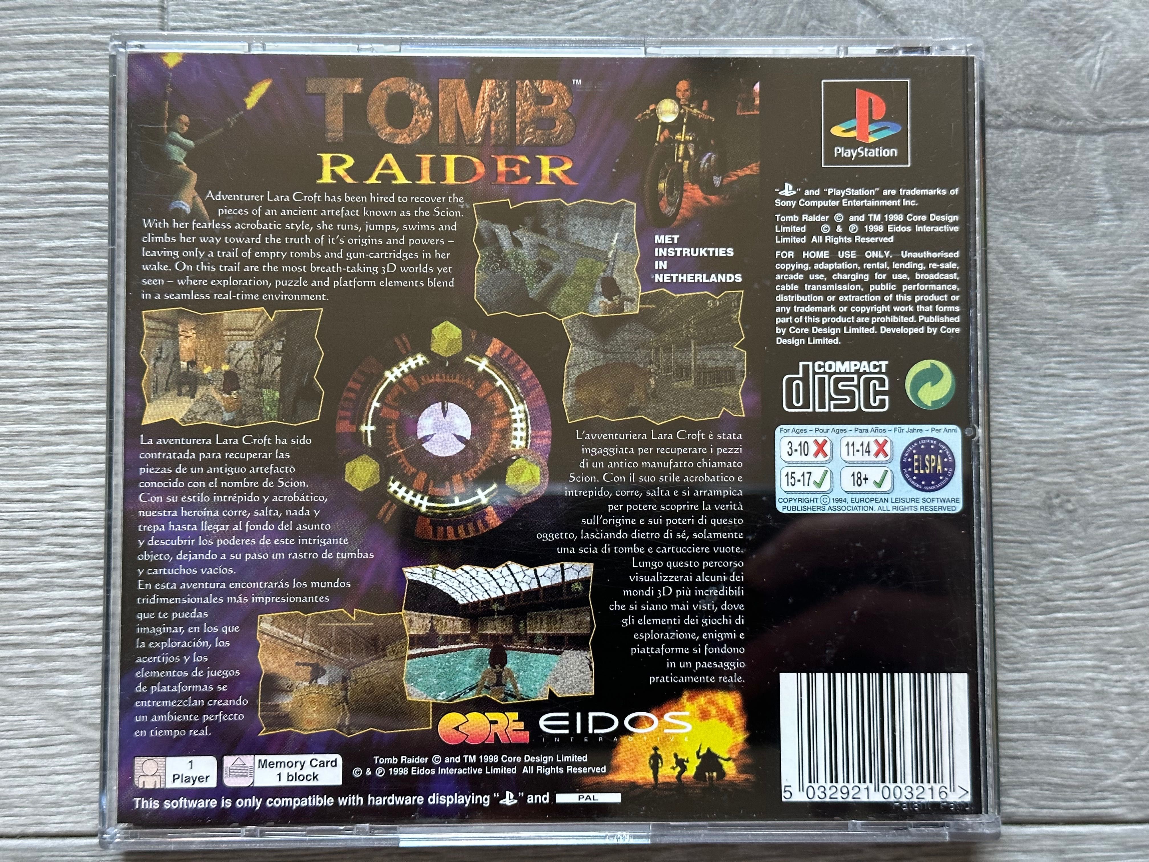 Tomb Raider / Playstation