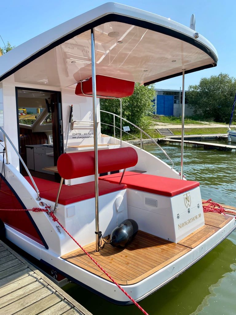 Czarter na Mazurach Houseboat NAVIGATHOR 30 2023