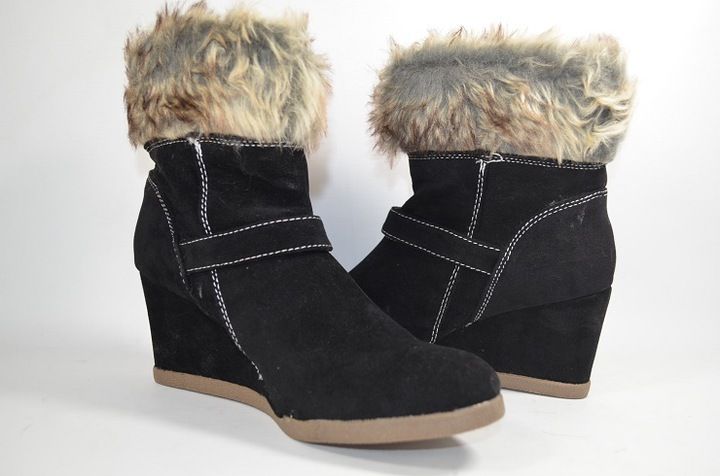 anna field BOTKI damskie ocieplone ROZMIAR 36