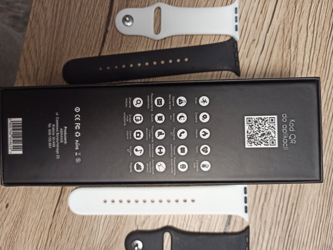 Nowy zegarek. Smartwatch Abrams