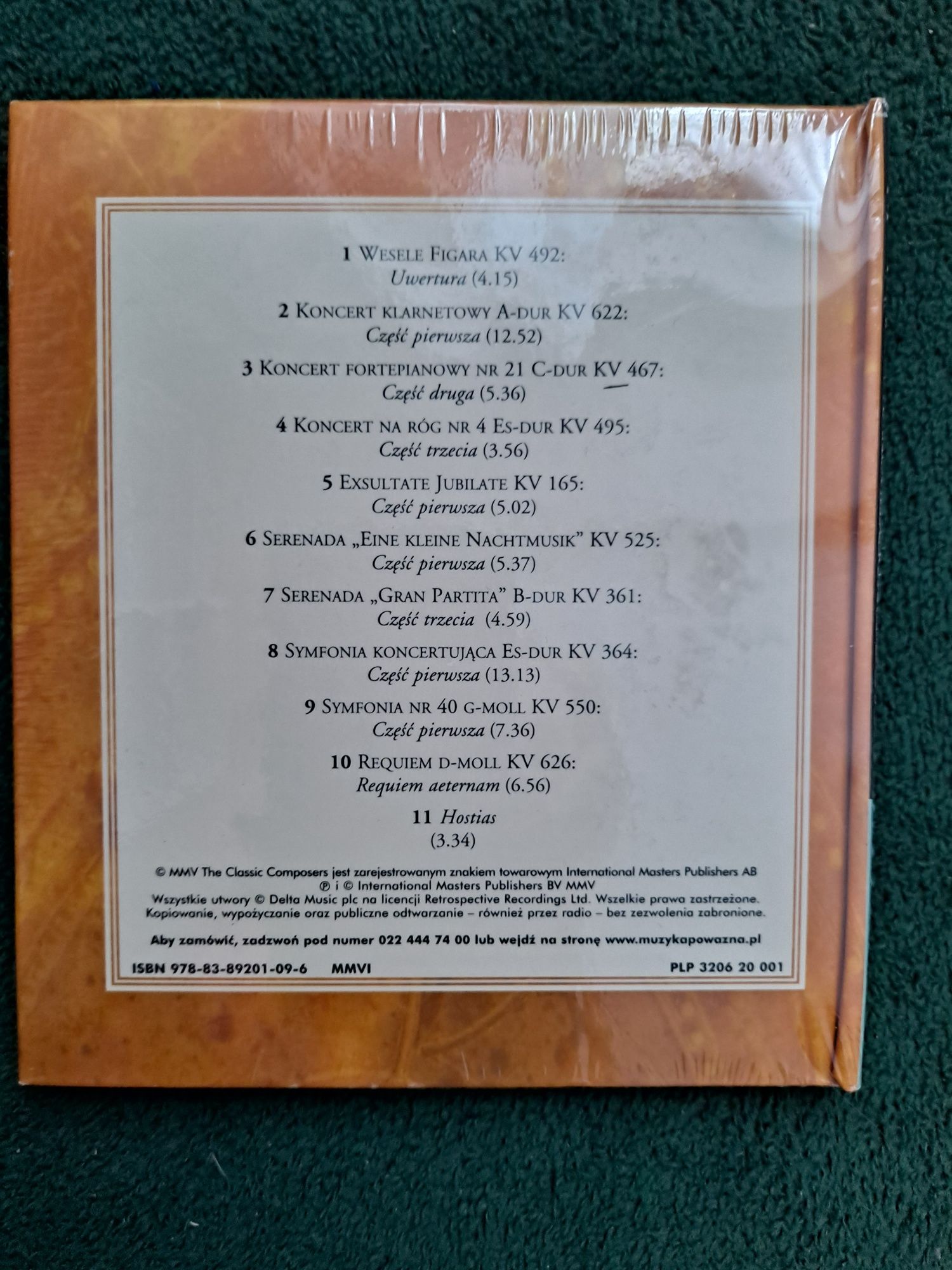 Płyta Mozart nowa