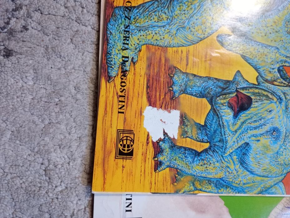 Dinozaury nr. 2,3,5,6,8 zestaw retro magazynów