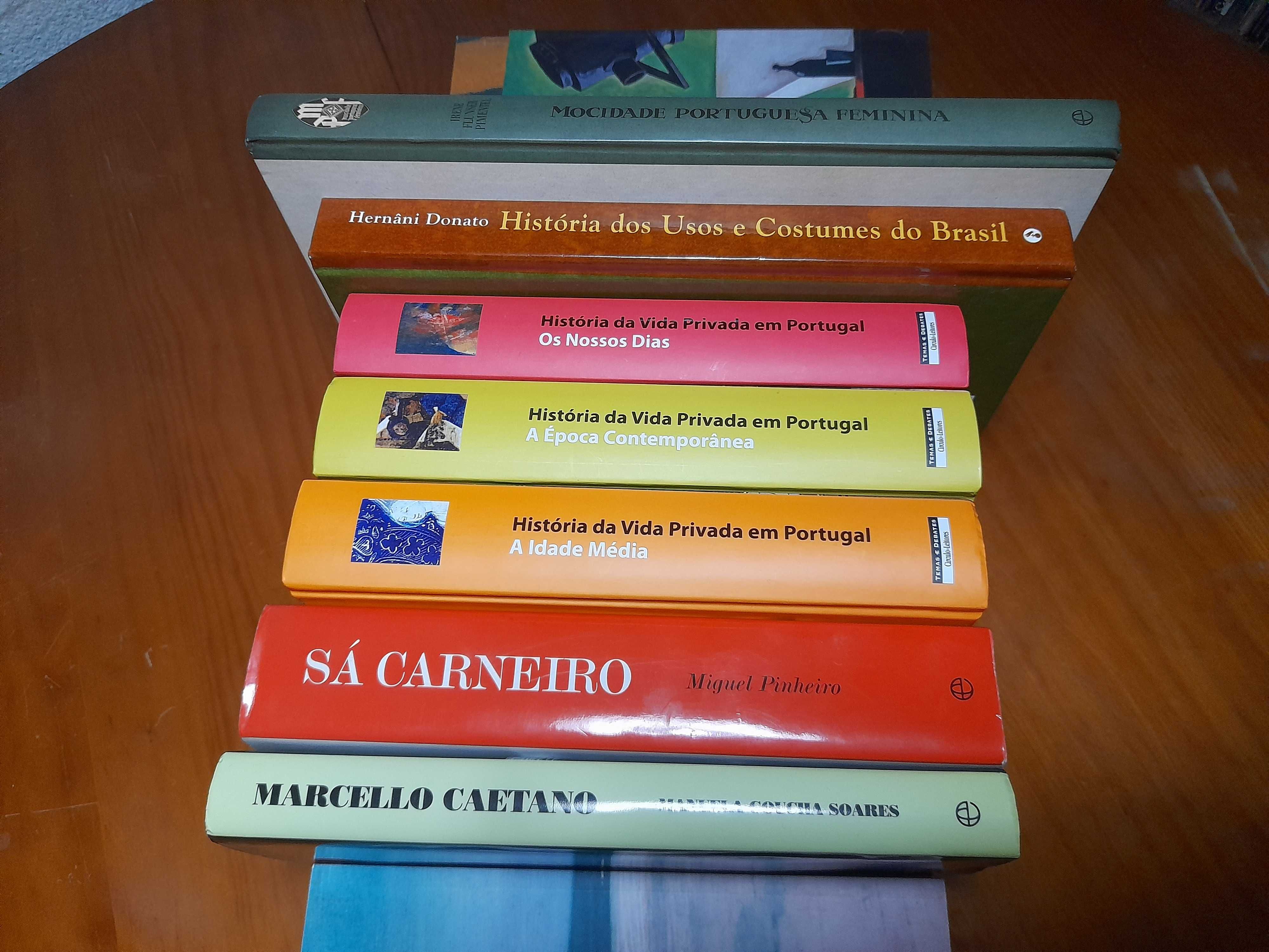 livros de história e política de portugal e brasil