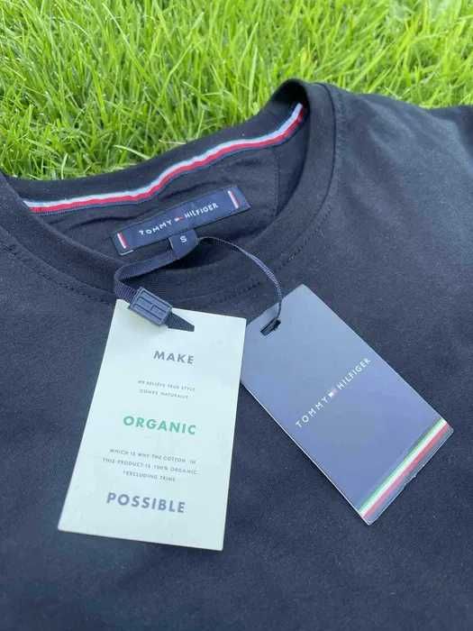 Koszulka Męska Tommy Hilfiger S M L XL DOSTĘPNA BIAŁA I CZARNA Prezent