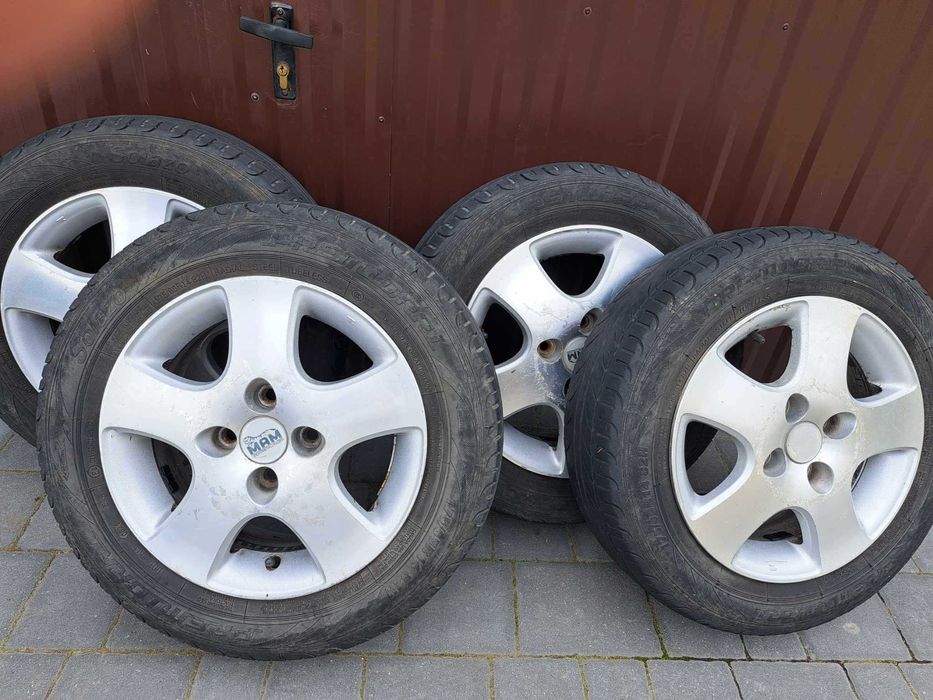 Felgi Aluminiowe z oponami 14 Seat VW Skoda
