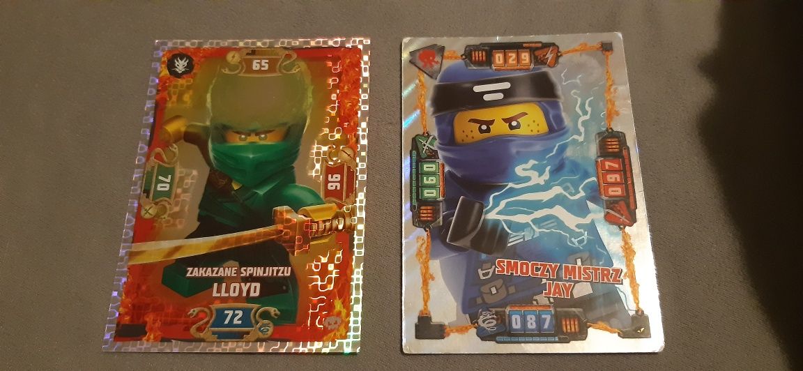 Karty lego ninjago XXL