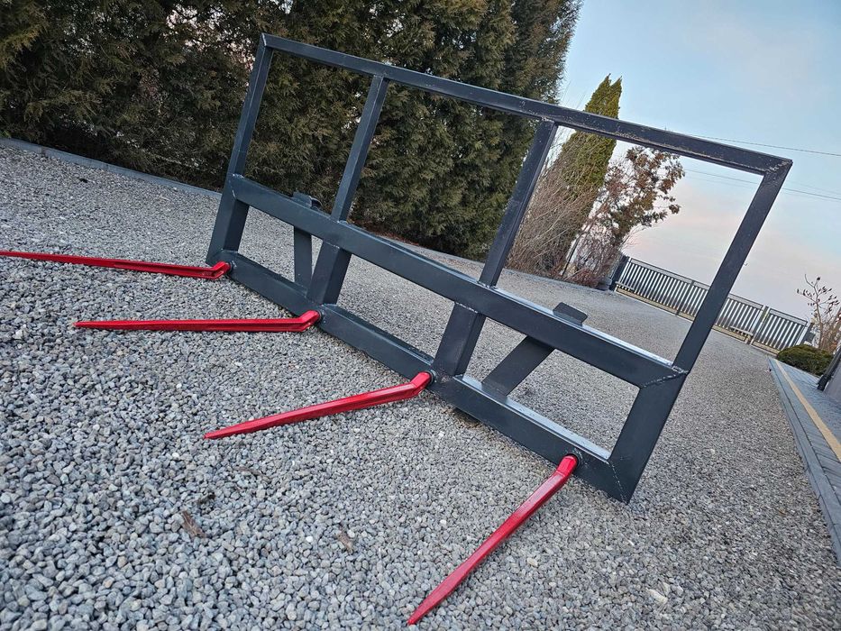 Ramka do bali słomy do bel balotów euro ramka do tura widły 4 kły