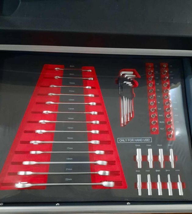 Szafka warsztatowa narzędziowa 170cz. 7 szuflad