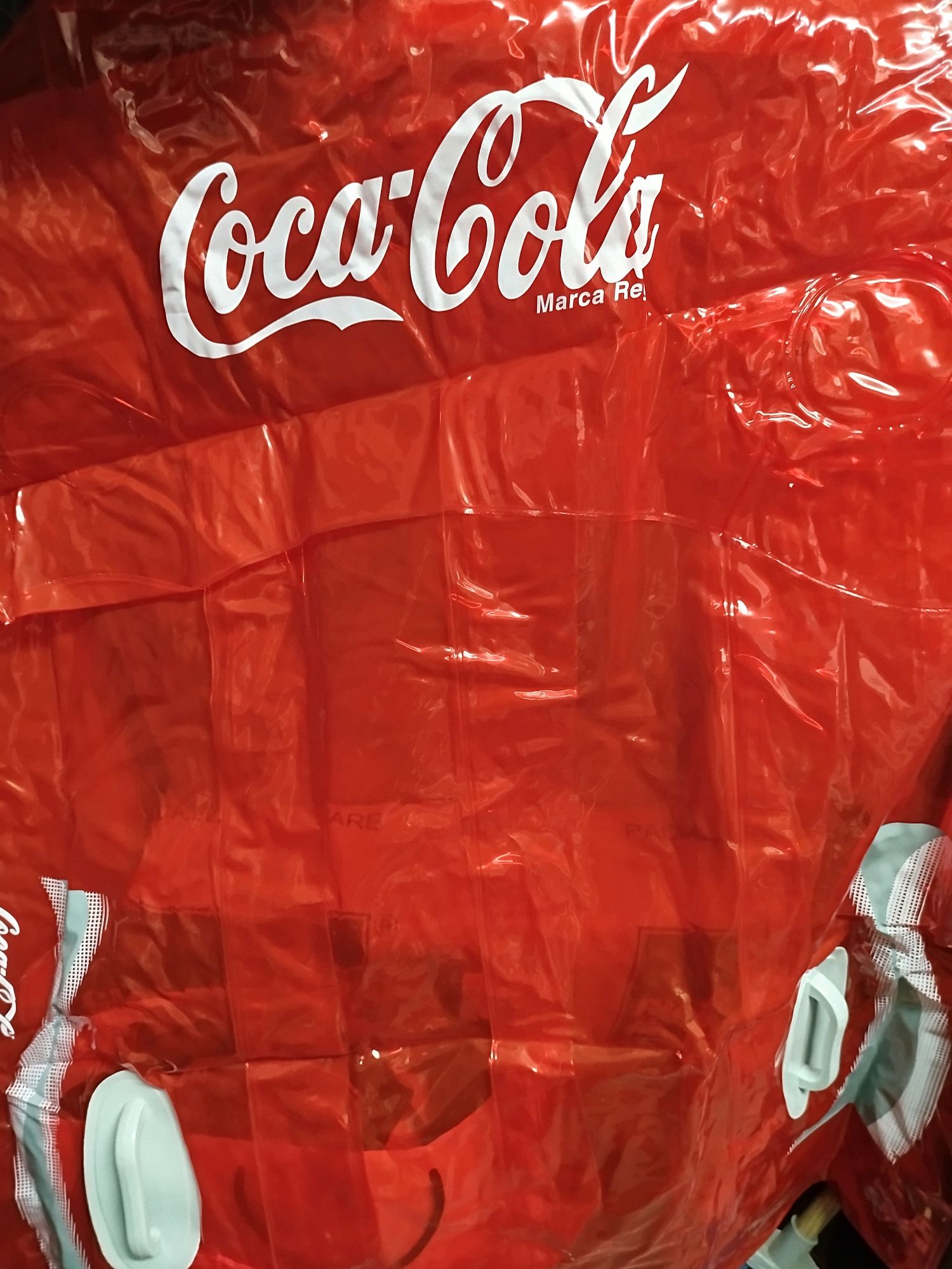 Coca Cola colchão insuflável