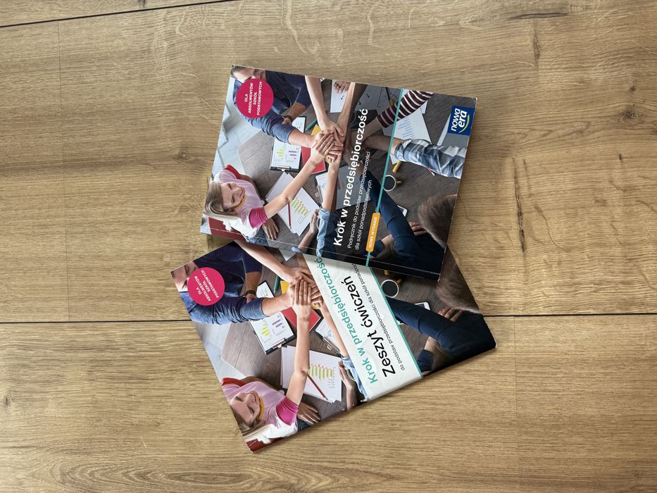 KOMPLET: podręcznik + ćwiczenia, Podstawy Przedsiębiorczości, NOWE