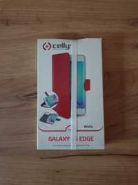 Etui na telefon Samsung Galaxy 6 Edge Czerwone celly