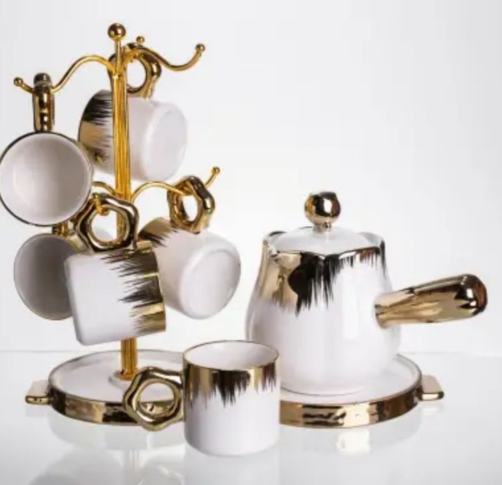 Набір для кави по турецькі порцеляновий 6 персон. 3 моделі.