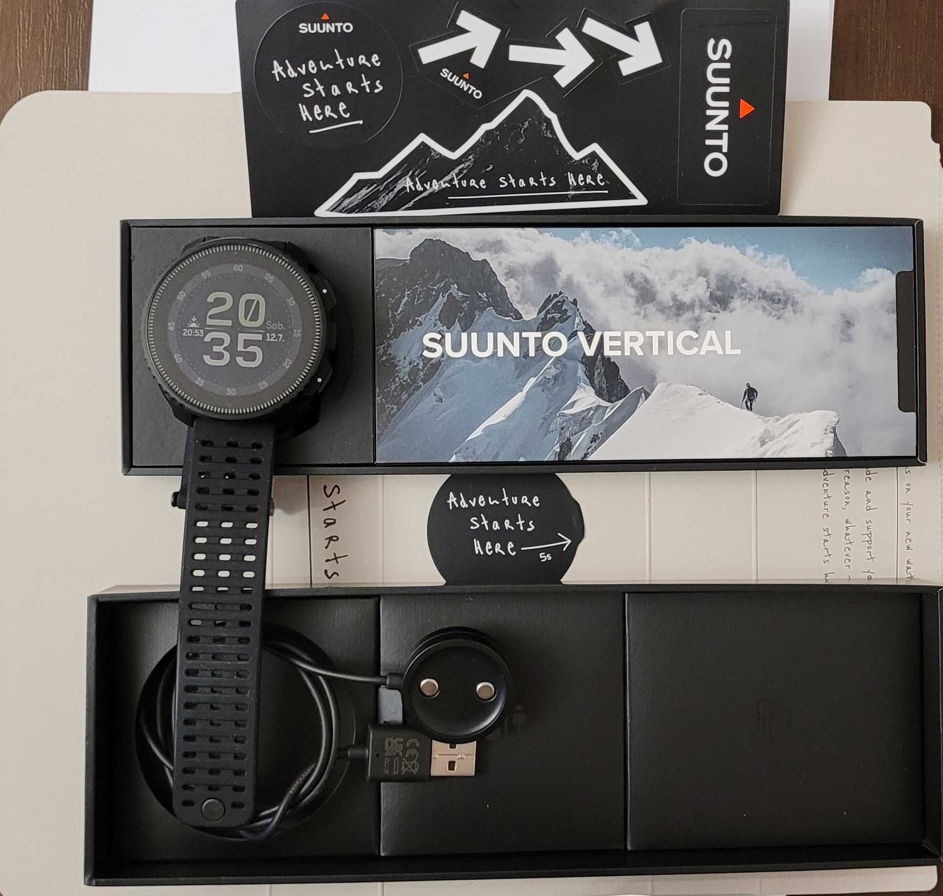 Suunto Vertical black używany 2 tyg.