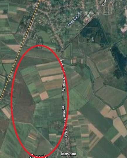 Ділянка 7 га передмістя міста Берегова 75000 євро