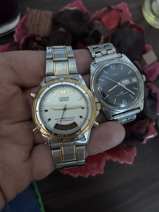 Relógio Lorus e Timex