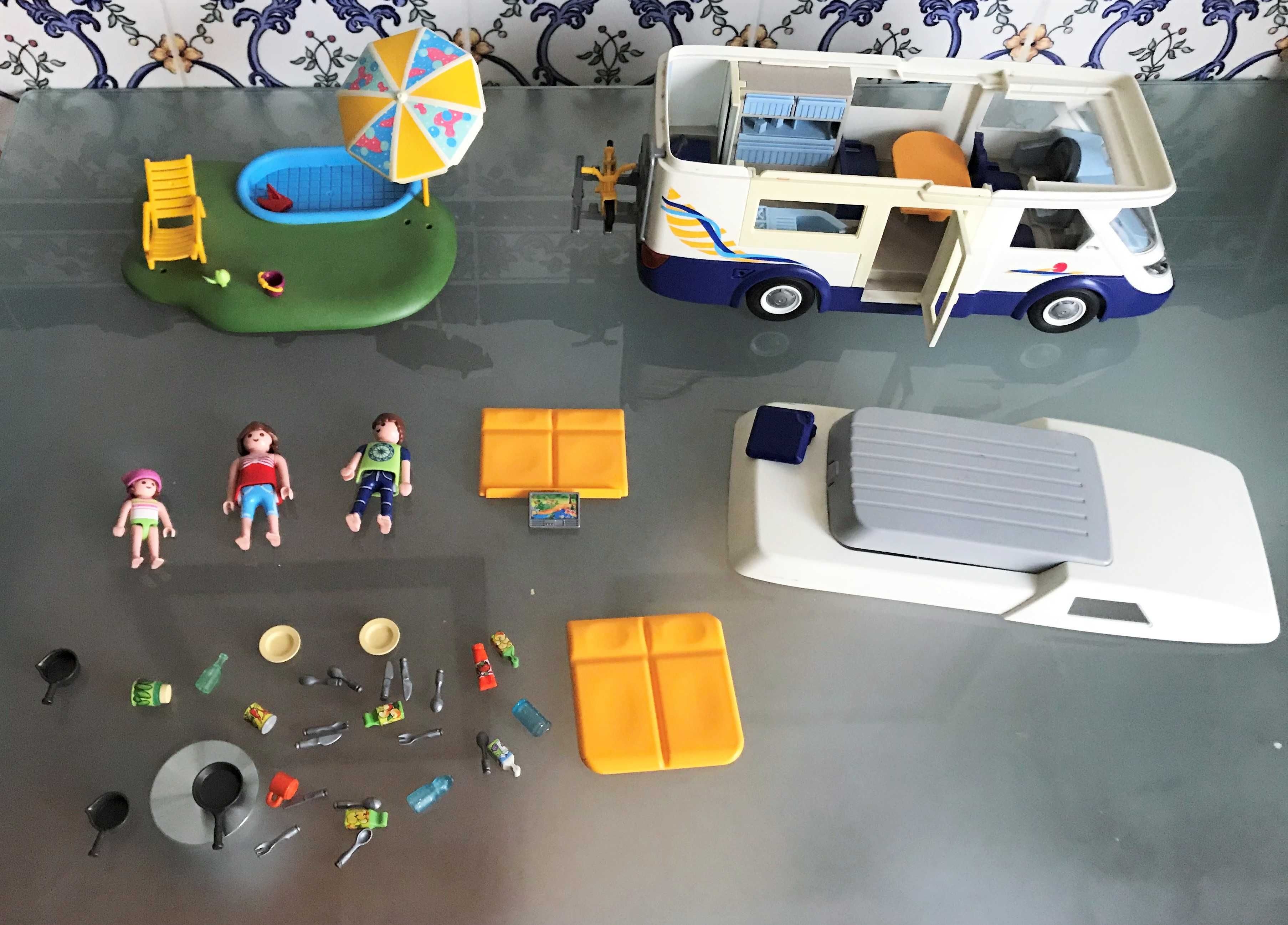 Playmobil Ilha bonecos spy ciencia caravana Coleção carro