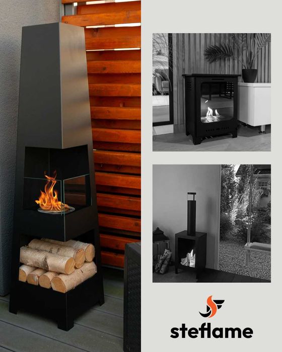 Biokominek od Steflame do Twojego Domu ! 100% Polska Produkcja
