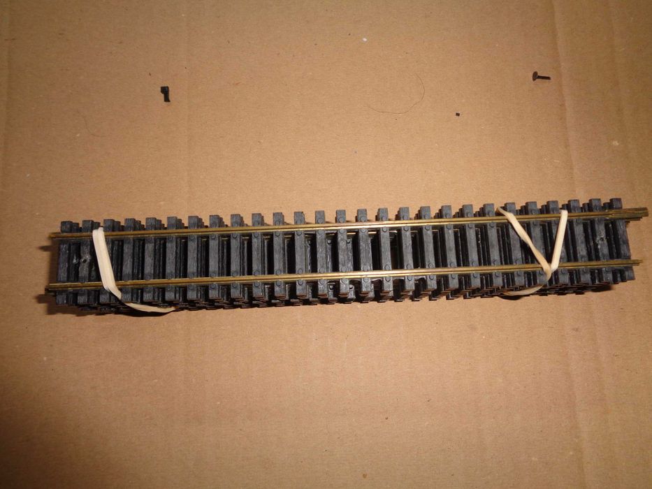 1:87 Fleischmann lote de 10 vias retas pista comboio