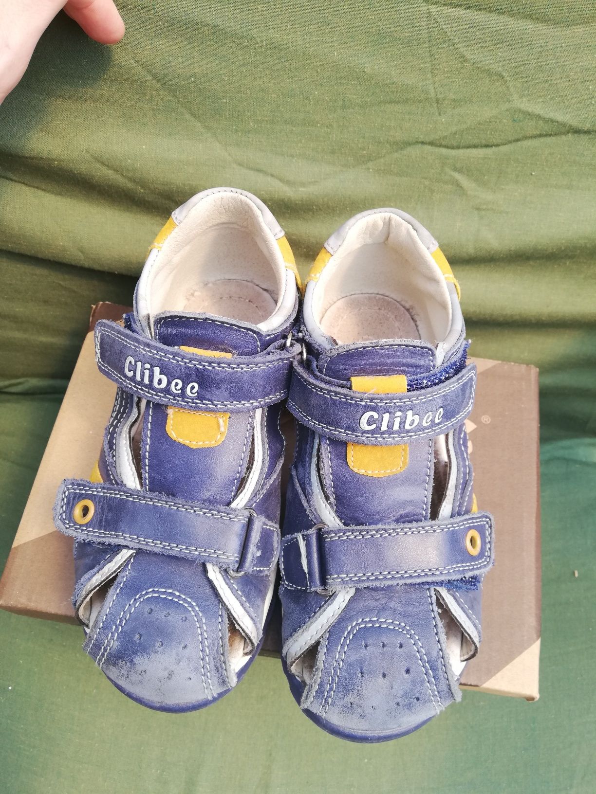 Sandałki chłopięce Clibee r. 29 skórzane