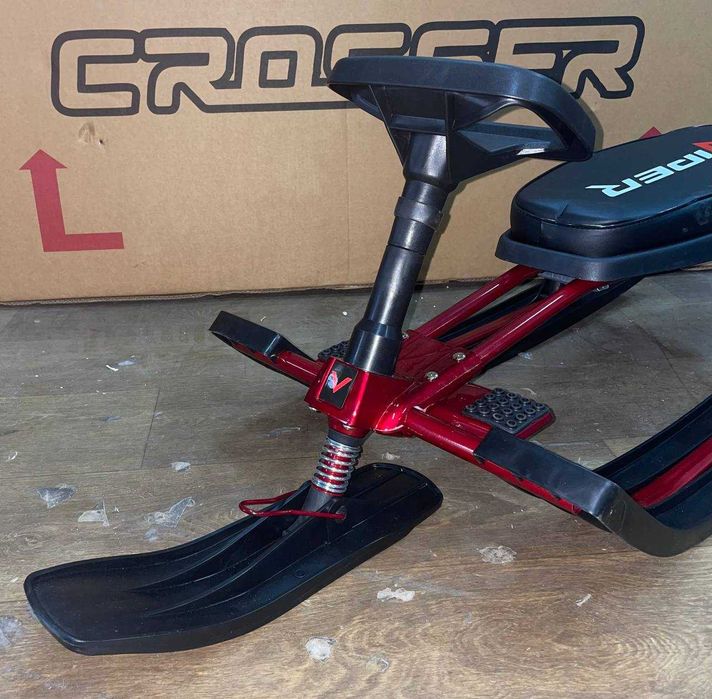 Акція! Снігокат дитячий Viper сані Кроссер з амортизатором ТОП санчата