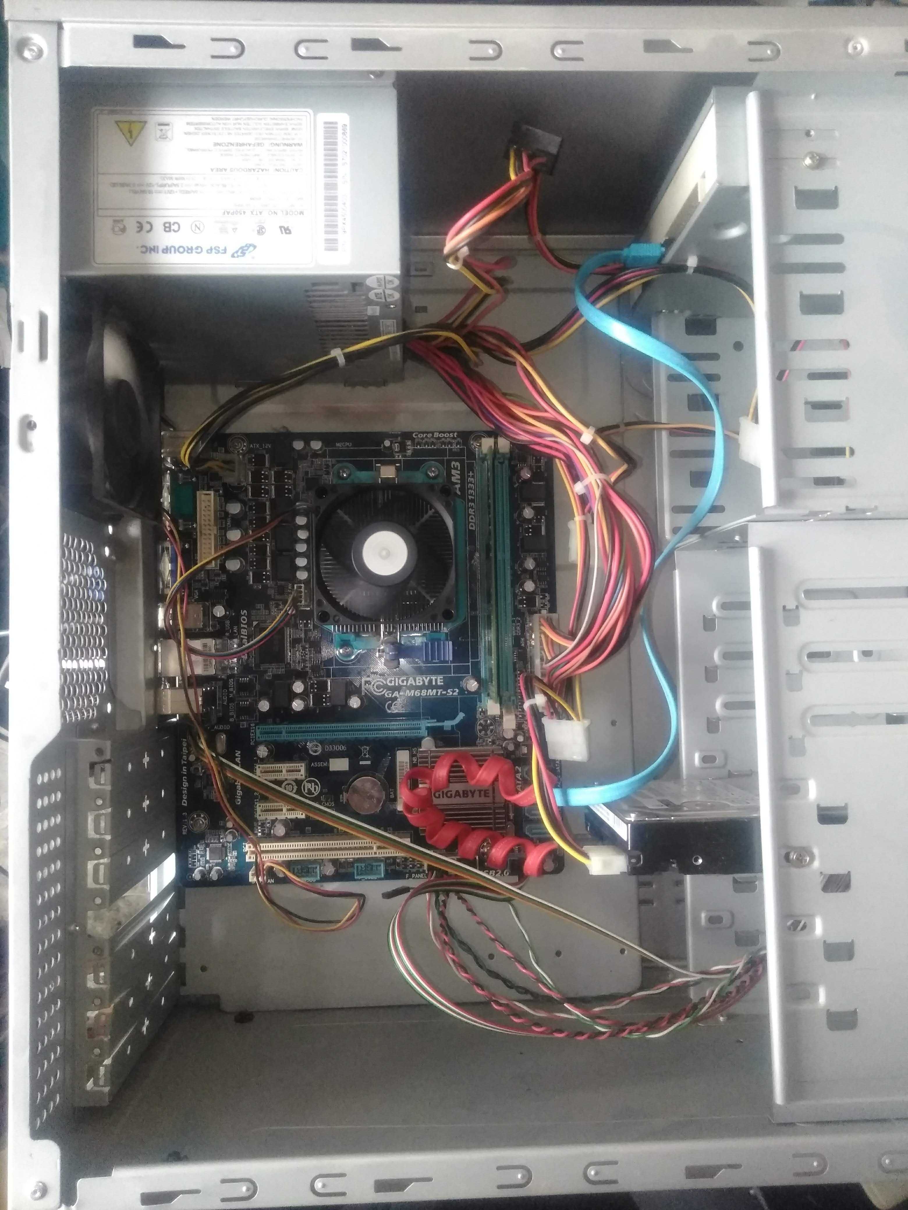 Комп'ютер (системний блок) GA-M68MT-S2, AMD ATHLON II X2 250,2GB,250GB