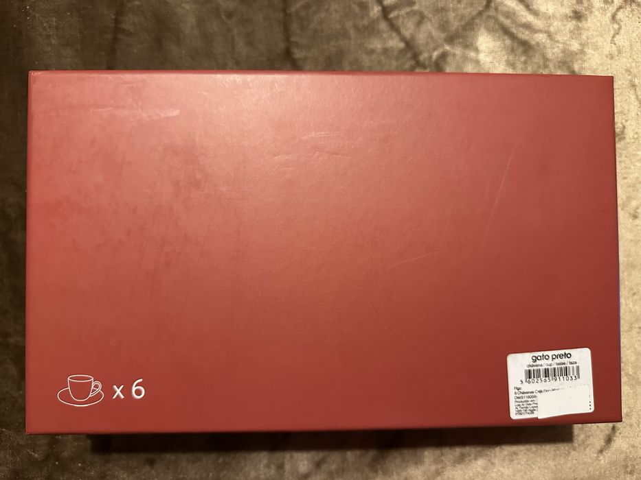 Chávenas de café Gato Preto coleção Figo