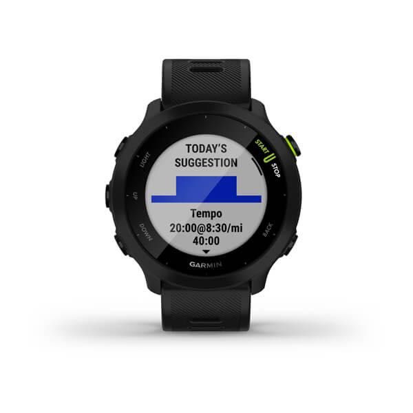 Smartwatch Garmin Forerunner 55 42mm GPS czarny