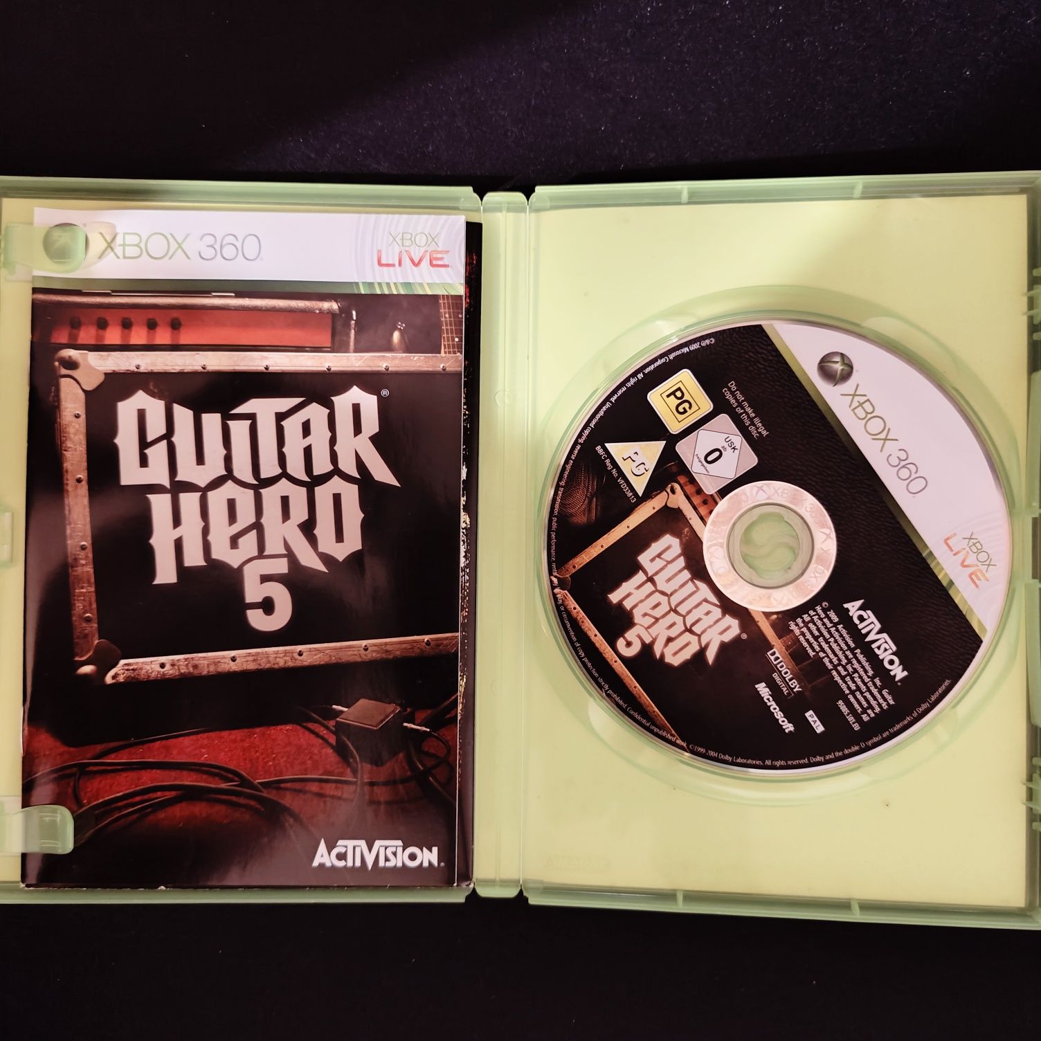 Vendo jogo Guitar Hero 5 pra xbox