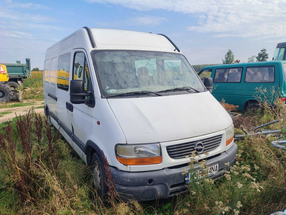 Opel Movano master 2.2 dCi brygadówka 6 osobowy Doka