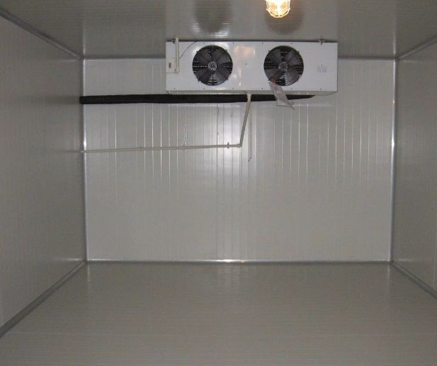 Холодильна камера для заморозки зберігання чорниць, малини, полуниці