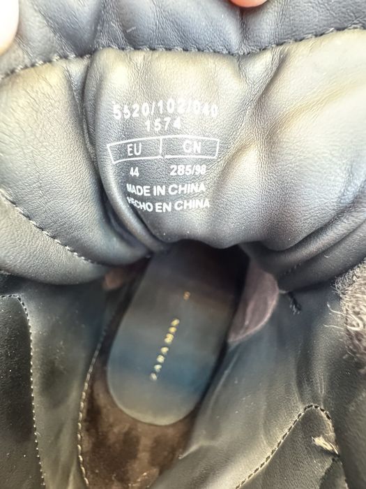 Чоловічі оксамитові кросівки Zara.Велюрові чоловічі хайтопи Zara Men’s