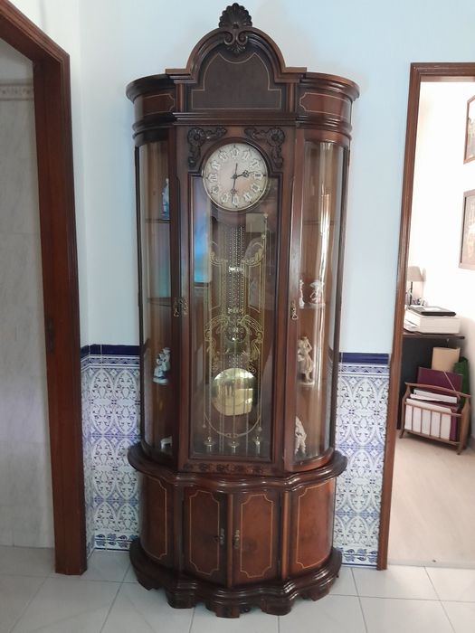 Relogio antigo de pendulo