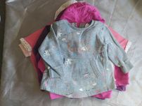 Bluzy niemowlęce paczka 7 sztuk, r.68-74